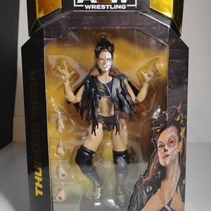 AEW Thunder Rosa Action Figure - Black & Gold Ring Gear